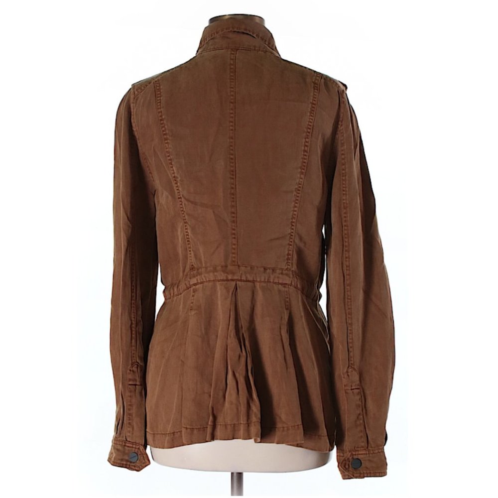 Sanctuary Dark Brown Utility Jacket Size M - Picture 2 of 2